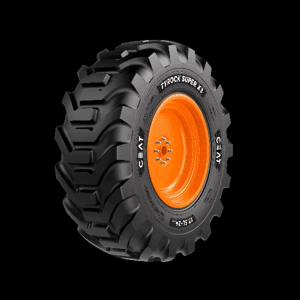 Шини для будівельної техніки - Шина 19.5L-24 TYROCK SUPER X3 12PR TL 112782 - СЕАТ